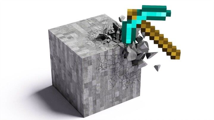 [Remix]Phá hủy mọi thứ trong Minecraft bằng búa