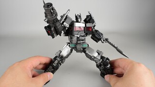 青春也涂黑啊，变形金刚电影7百微SS102擎天柱黑色版