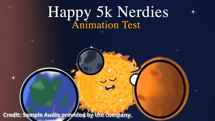 Animation Test [Happy 5k Nerdies]