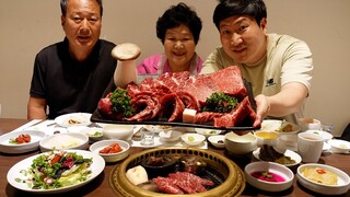 어버이날을 맞아 최고급 한우 구이 먹방!! (Korean Prime Beef) 요리&먹방!! - Mukbang eating show
