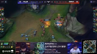 Highlights HLE vs DRX - Ván 1 _ LCK Mùa Hè 2022 _ Tuần 2 Ngày 3