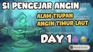 Si Pengejar Angin Day 1 - Alam Tiupan Angin Timur Laut [FREE 420 PRIMOGEM] |【Genshin Impact】