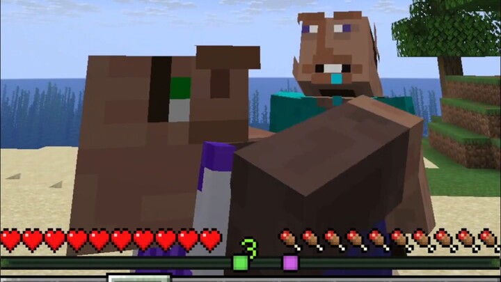 Pure survival, but building while guiding new players.