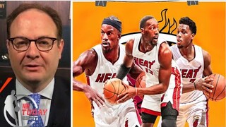 NBA TODAY | "The fact that Butler being strongest on the planet"- WOJ on Miami Heat dazzles 76ers