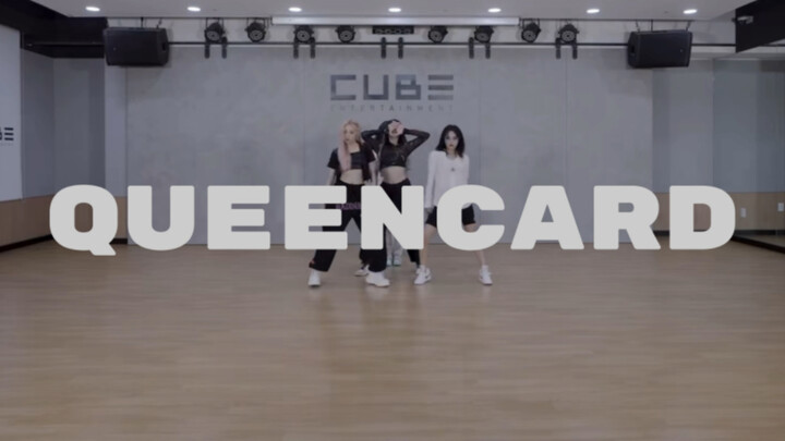 [Magical Choreography] (G)I-DLE's practice room for their sixth mini album "Queencard" is revealed!