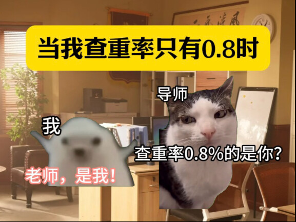 到底是谁发明的查重啊…