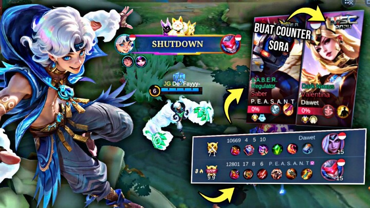 Lagi Pake Sora Ketemu Meta Fomo!! - Mobile Legends