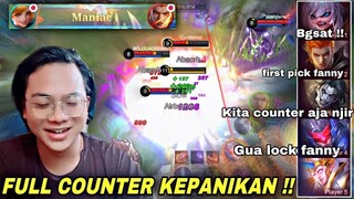 FULL COUNTER FANNY AUTO PANIK SEMUA, DJANU FIRST PICK FANNY ! TERNYATA TAK SESUAI HARAPAN BANGSA !!