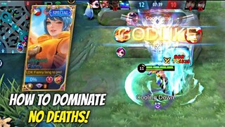 HOW TO DOMINATE A GAME USING FANNY! | MLBB