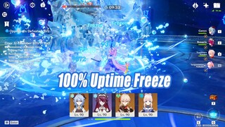 Kokomi So Good for Cryo Team - 100% Uptime Freeze Floor 12 - Best Support Build Showcase