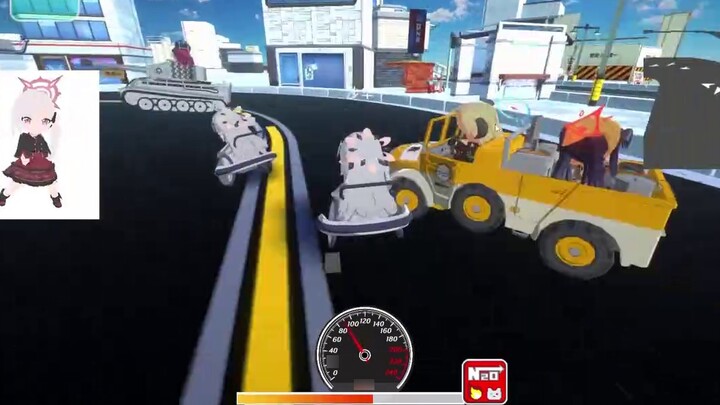 [Azure File Kart] Hinami: Sprint! Sprint! Sprint! Sprint! Sprint!