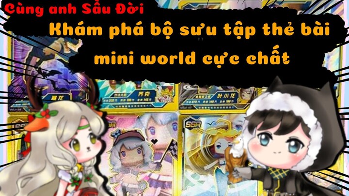 Khám phá thẻ bài Mini World siêu đẹp