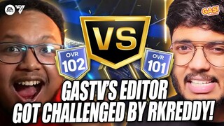 GASTV’S EDITOR WAS SHAKING WHEN HE’S CHALLENGED BY @RkReddy ! 😂 #fcmobile