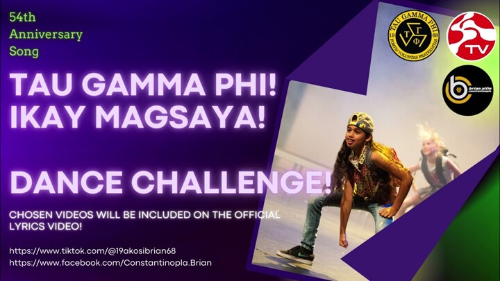 Tau Gamma Phi! Ika'y Magsaya! (Dance Challenge Video)