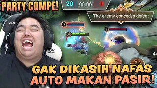 PAKE KHALEED FULL DAMAGE, BIKIN MUSUH KELILIPAN PASIR. PARTY COMPE JADI GAMPANG GINI! #MLBB