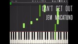 Can’t Get Out Synthesia Tutorial (Jem Macatuno)