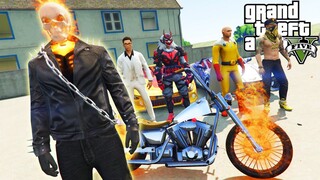 เมื่อโกสไรเดอร์ บุกโลกฟีฟาย ฉบับเกรียน Free Fire x GTA V Mod