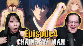 KON!! | Chainsaw Man Episode 4 Reaction & Ending 4 Reaction