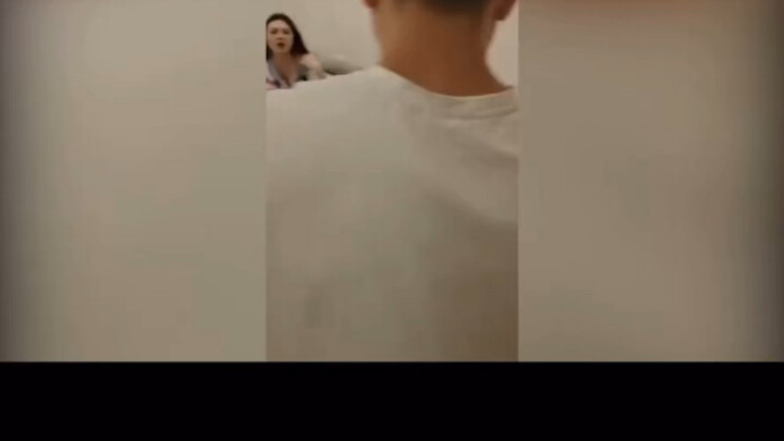 Young wife caught in the act dating a younger man, defends her lover throughout the entire incident