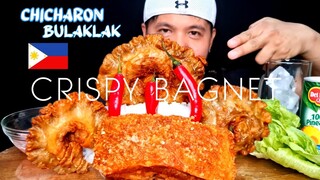 CHICHARON BULAKLAK CRISPY BAGNET | MUKBANG PINOY collab w/ @Jazz EATS