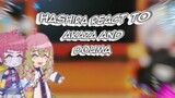 Hashira react to Akaza and Douma [] Gacha life / Demon slayer [] fw / fake blood [] 1/2 []