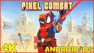 Pixel Combat Zombies Strike Android Gameplay (Mobile Gameplay, Android, iOS, 4K, 60FPS) Action Games