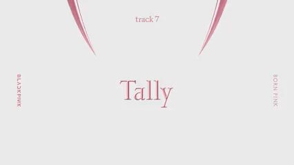Tally by: blackpink