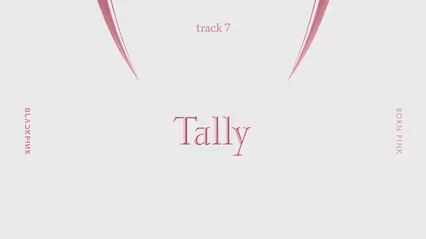 Tally by: blackpink