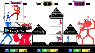 Stick Hero Tower War: Puzzle Gameplay - Level 1 ~ 25 (Android)