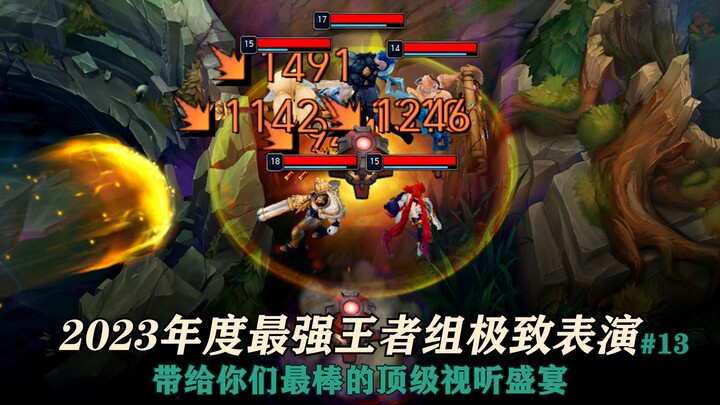 英雄的传奇永不熄灭！2023年度最强王者组极致表演 #13