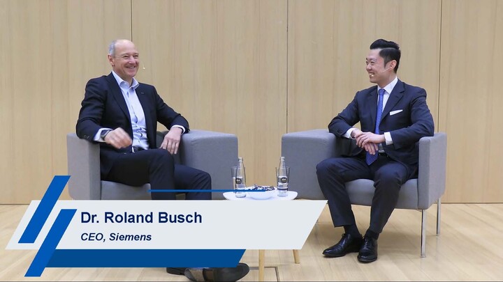 Dr. Roland Busch (CEO, Siemens)