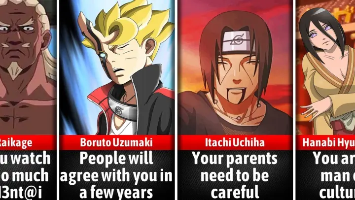 What your Favorite Naruto/Boruto Character says about you I Anime Senpai Comparisons