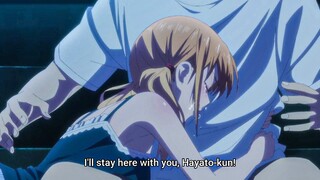 Riho Hugs Hayato and Wants to be Petted | Megami no Cafe Terrace