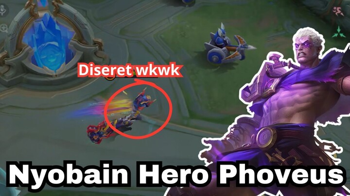 Nyobain Hero yang Menyeret Senjata nya wkwk