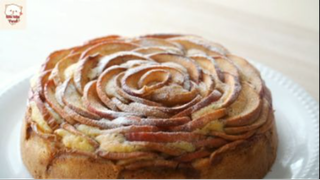 japanese make Apple rose cake 1 #monngonNhatBan