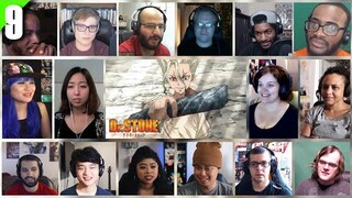 Dr. Stone Season 1 Episode 9 Reaction Mashup | ドクターストーン