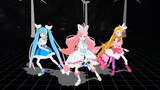 【mmdプリキュア】キュアプリズム・キュアスカイ・キュアバタフライ・キュアウィングでget up ＆ move！！