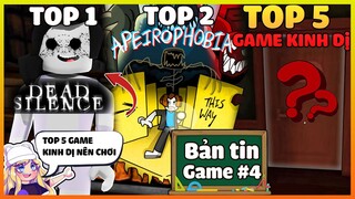 Top 5 Game Kinh Dị Mà Nhất Định Các Bạn Phải Chơi Cùng Bạn Bè Trên Roblox | Bản Tin Game 4