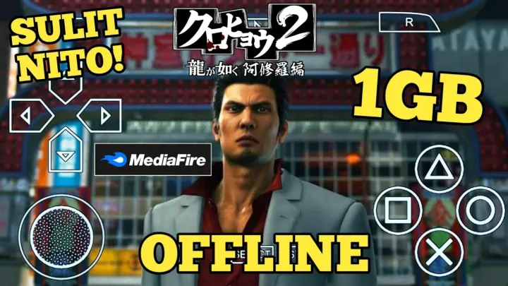 English Patch | Yakuza Game on Android PPSSPP | Latest Android Version