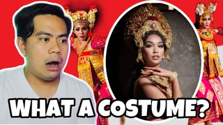 ATEBANG REACTION | MISS GRAND INDONESIA 2021 PRESS CONFERENCE NATIONAL COSTUME AND PISCES GOWN