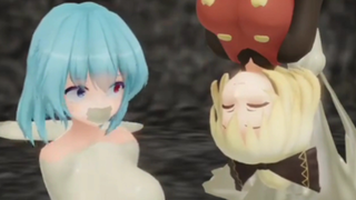 Xiao Umbrella ditangkap oleh Black Valley Mountain Girl