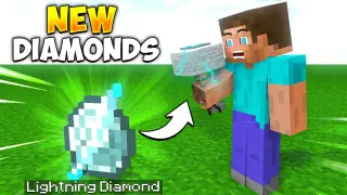 Minecraft But I Can Craft CUSTOM DIAMONDS...