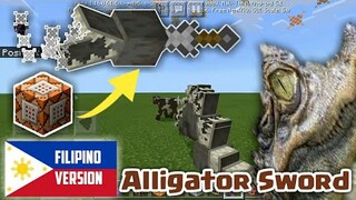 Paano gumawa ng Buwayang Espada sa Minecraft gamit ang Command Block (Filipino Version)