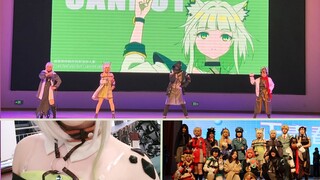 [Second Dimension Gathering] When I cosplayed Kal'tsit and danced Running in the dark [Arknights] at