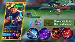 LANCE REVAMPED vs MASTER BODAK TOPGOBAL BRUNO  Mobile Legends Bang Bang