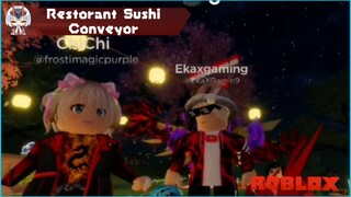 Makan Sushi 🍣 Sepuasnya di Restoran Sushi Konveyor | ROBLOX INDONESIA