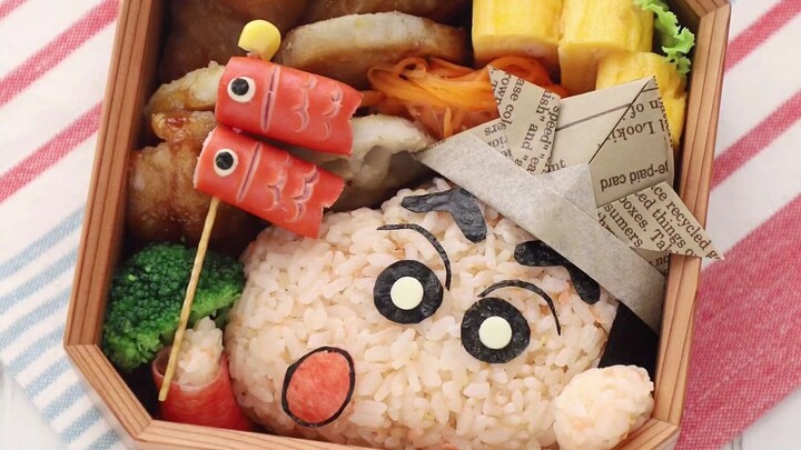 [Bento Diary] Crayon Shin-chan's steamed bun face must be delicious!