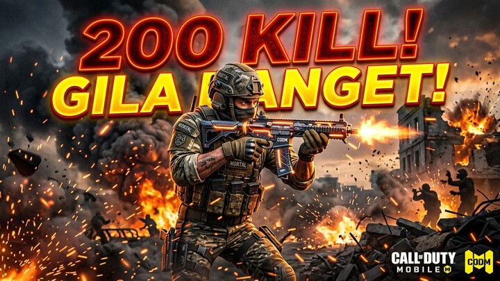 200 KILLS IS INSANE! Most Brutal CODM Gameplay Ever!