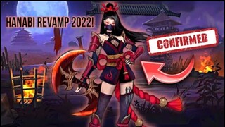 HANABI REVAMP 2022 | HANABI REVAMP SKIN | REVAMP HANABI |