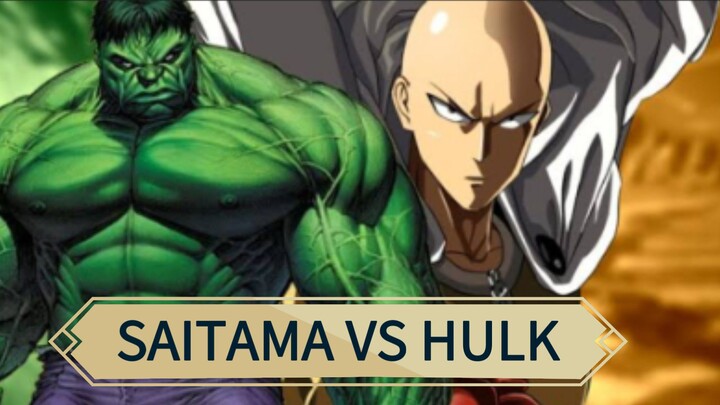 SAITAMA vs HULK. english sub